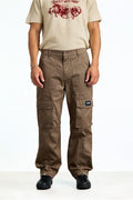 Coffee Brown 6 Pockets Pants
