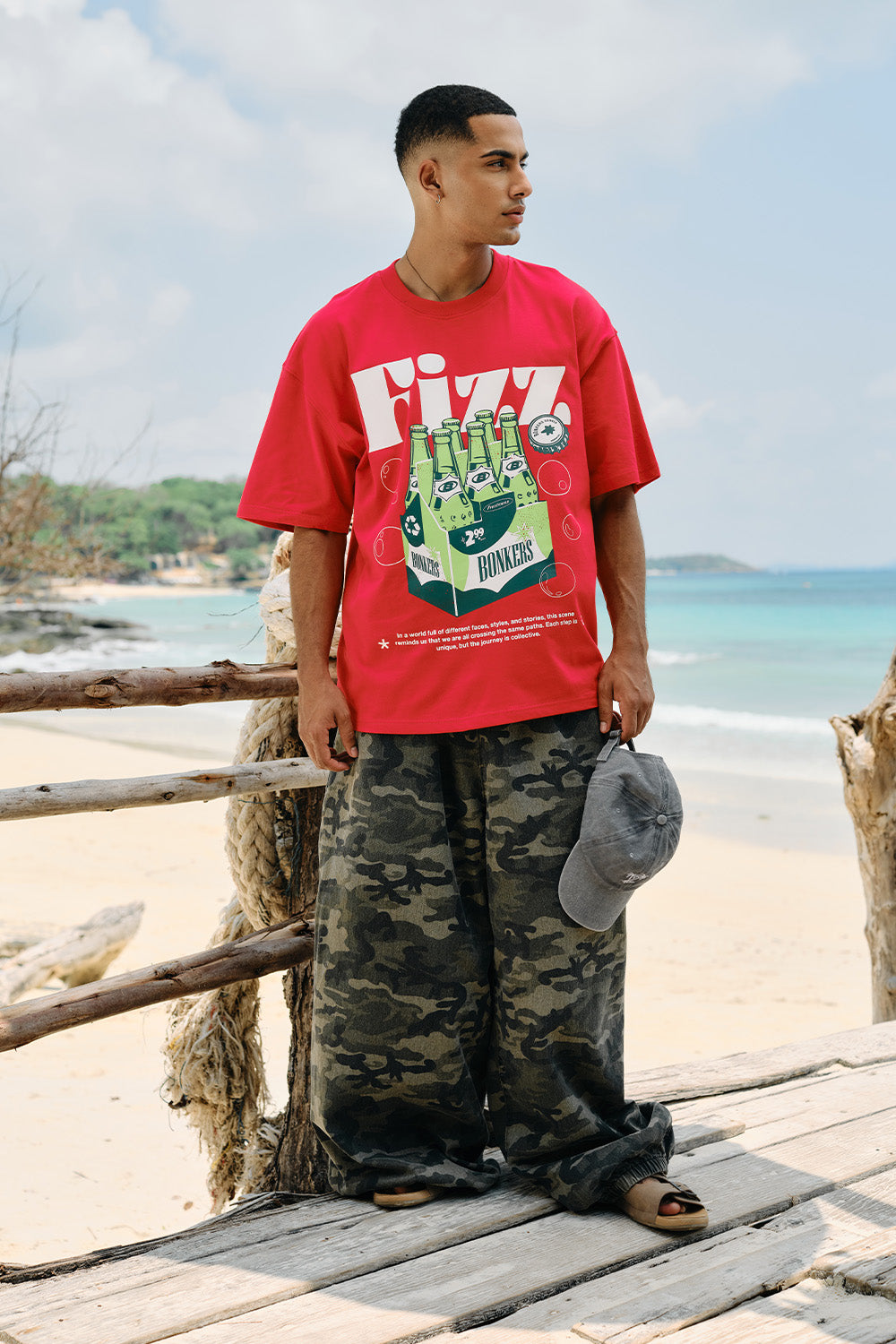 Fizzy Drop Oversized T-shirt