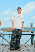 Coastal Stories Off White Oversized T-shirt