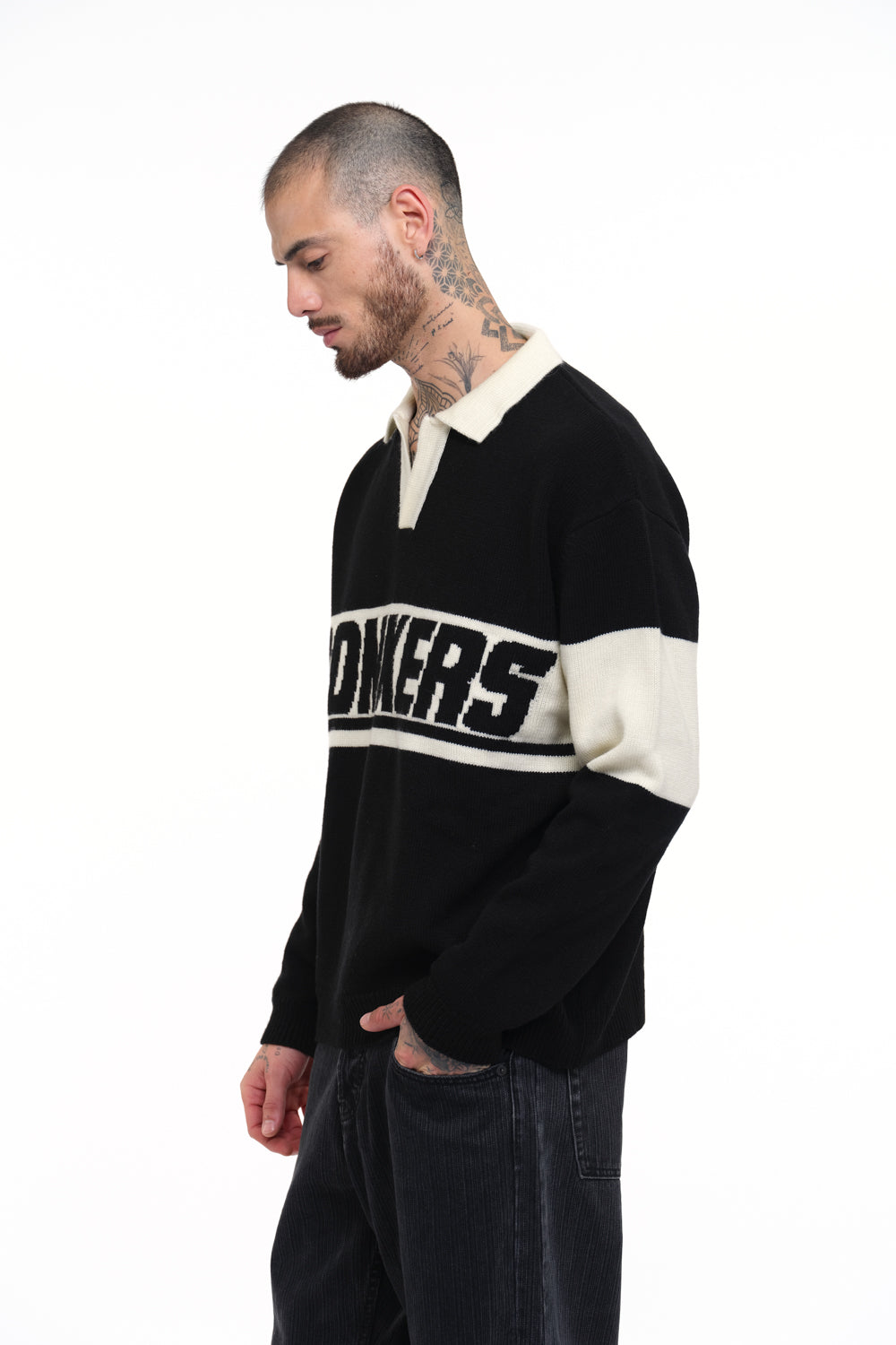 Signature Full Sleeves Knitted Polo