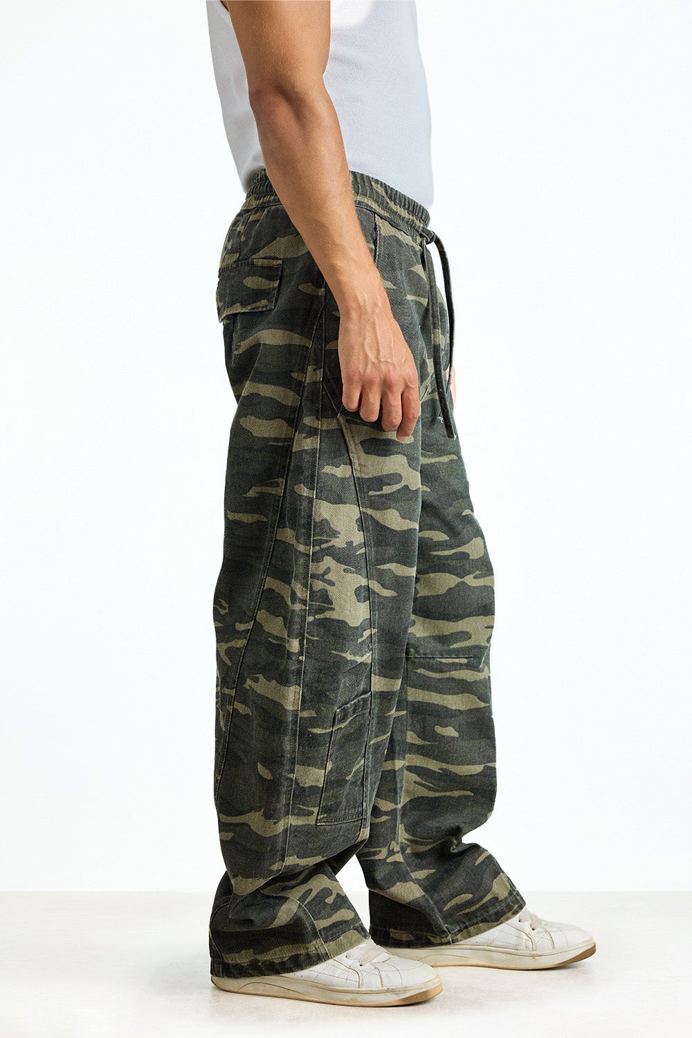 Ghost Camo Baggy Cargo