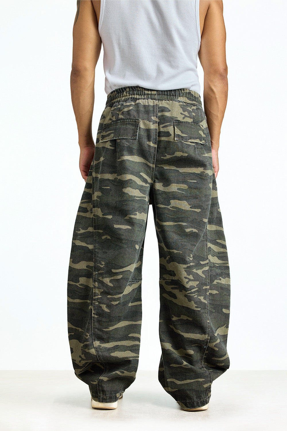 Ghost Camo Baggy Cargo