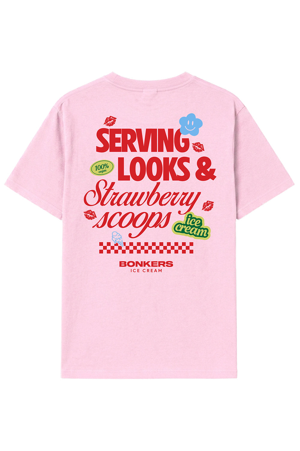 Strawberry Ice Cream Oversized T-shirt