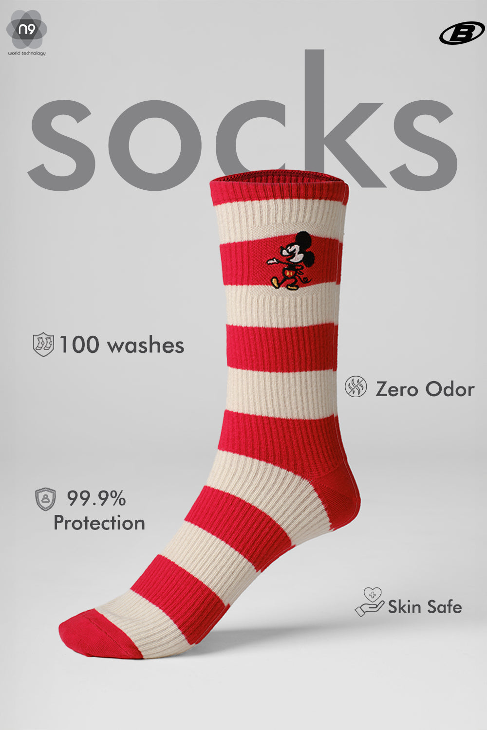 Disney Mickey Mouse Socks