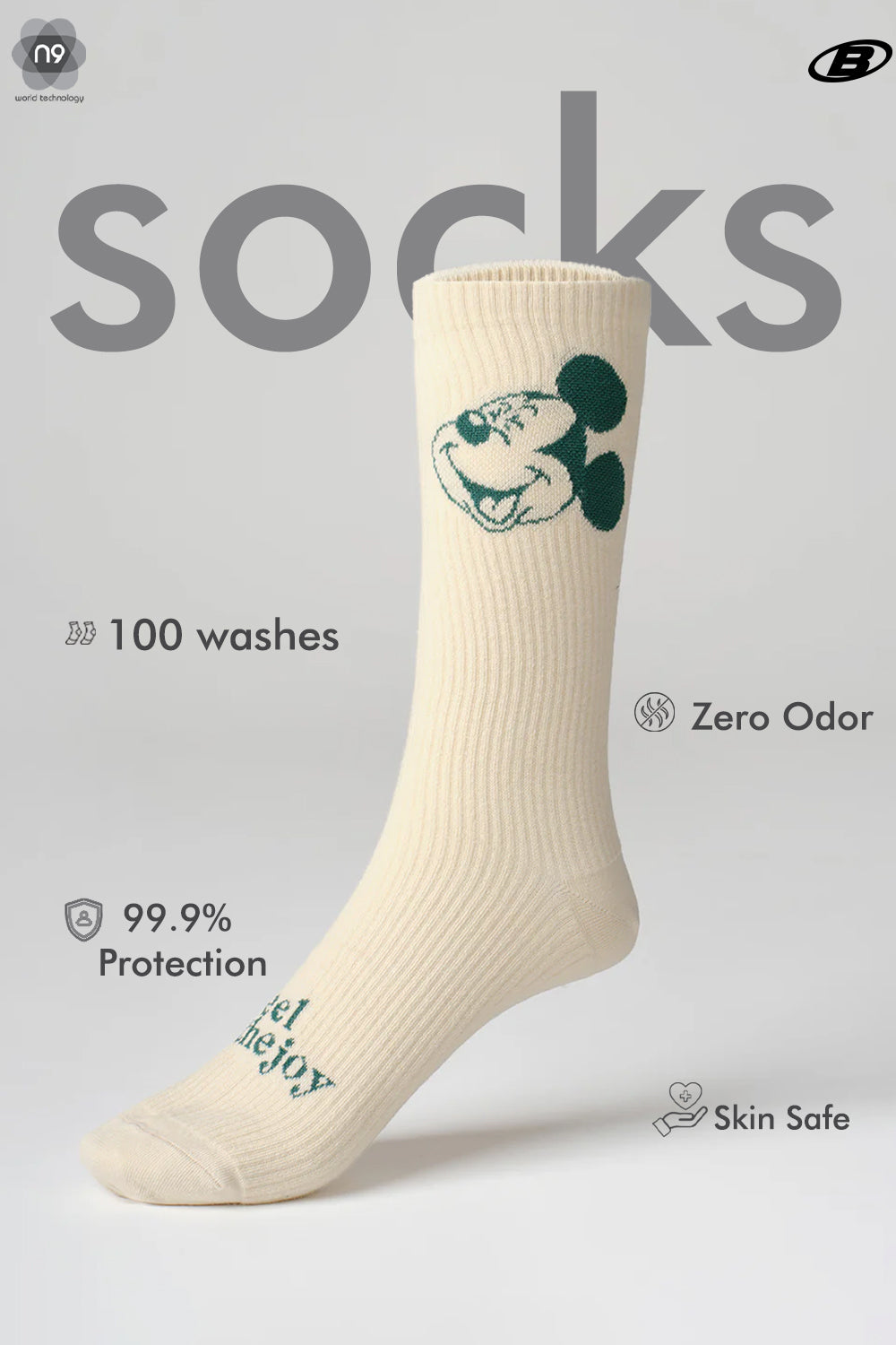 Disney Feel The Joy Socks